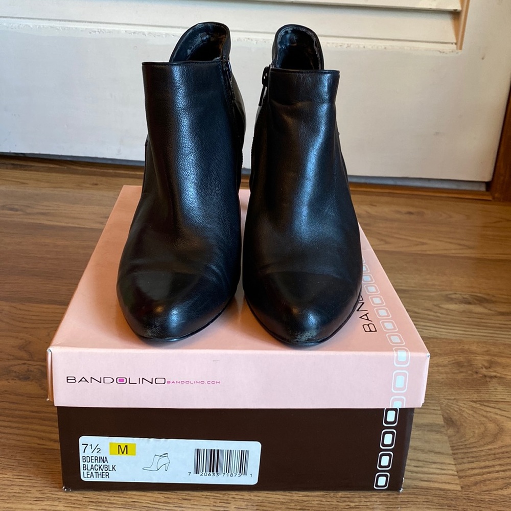 Bandolino Leather Booties